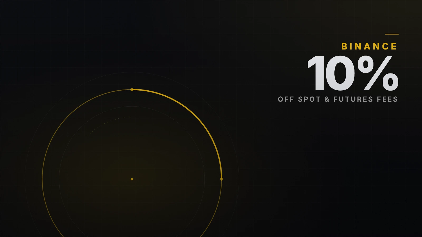 How the Binance referral program works: 10% off fees