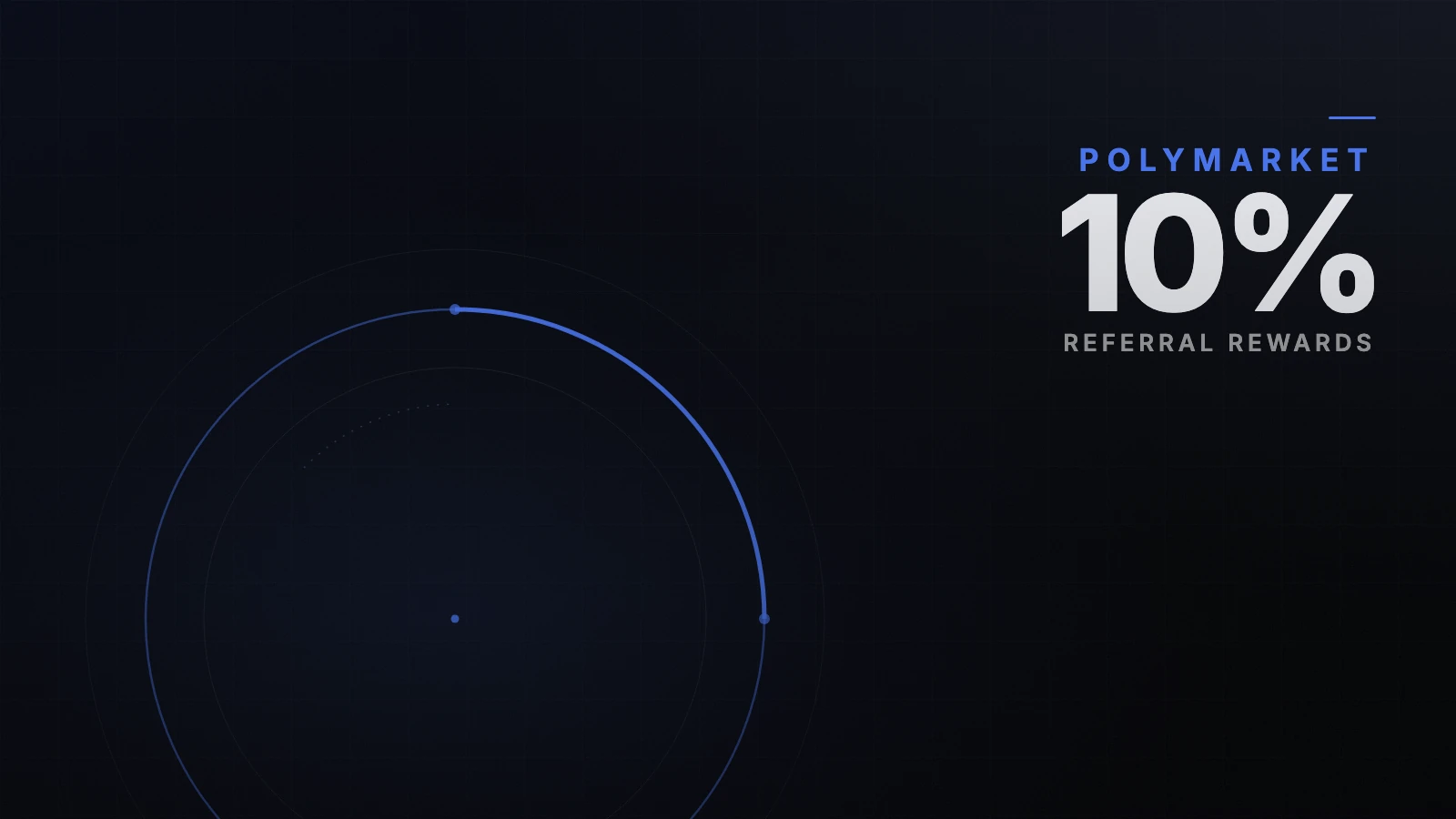 How Polymarket referral rewards work: 10% and 5%