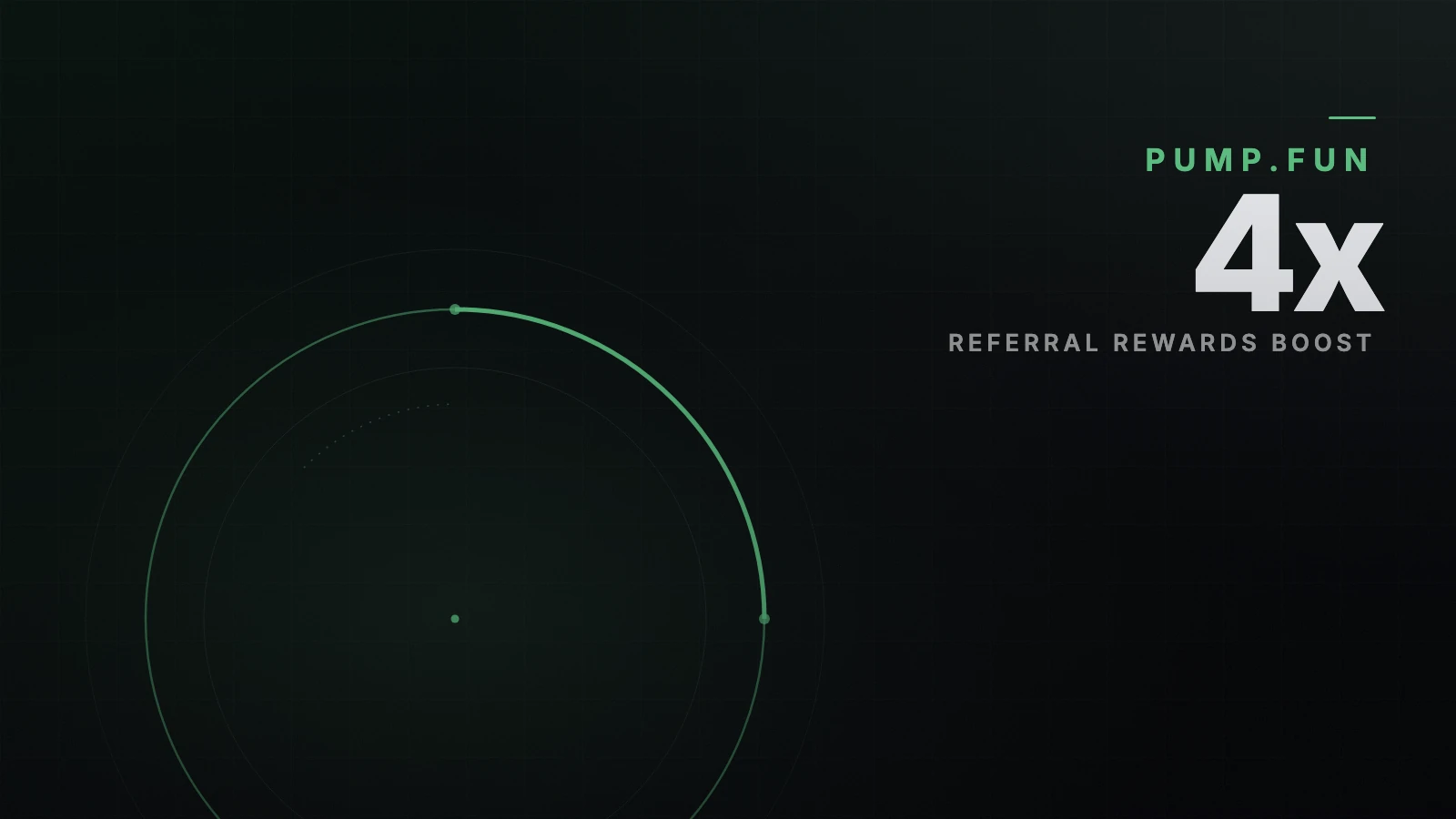 How the pump.fun referral program works: $50 and 4x